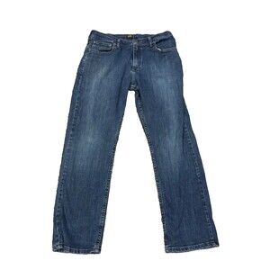 Lee Adjustable Waist Husky Stretch Jeans Boy's sz 18 Husky Blue